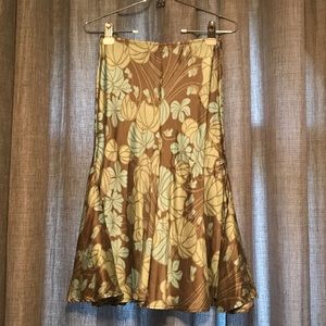 NY&CO silk skirt